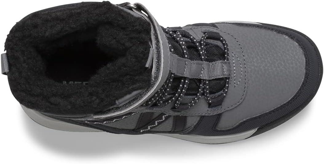 image:imageMerrell UnisexChild Snow Crush 20 WaterproofBlackGrey