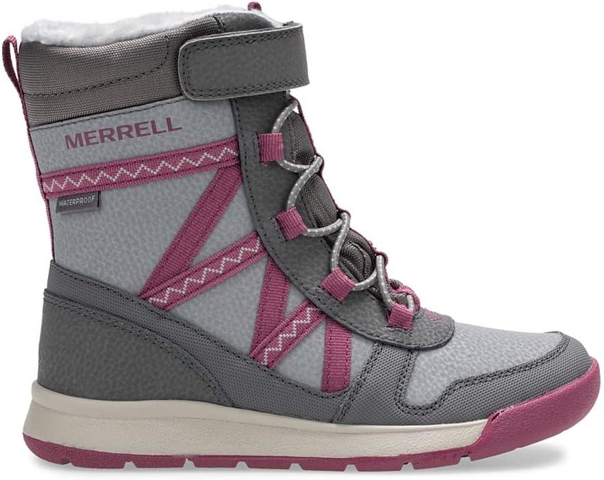 image:imageMerrell UnisexChild Snow Crush 20 WaterproofGreyBerry