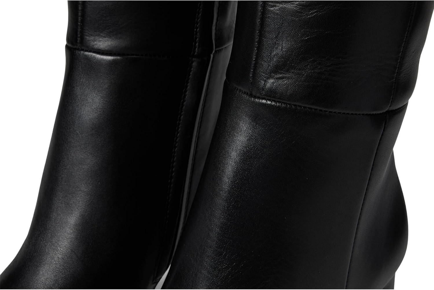 image:imageSam Edelman Womens Sylvia BootsBlack Leather Wide Calf