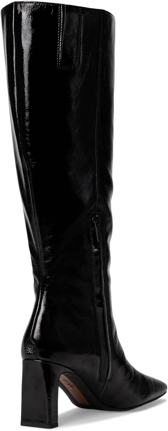 image:imageSam Edelman Womens Sylvia BootsBlack Patent Wide Calf