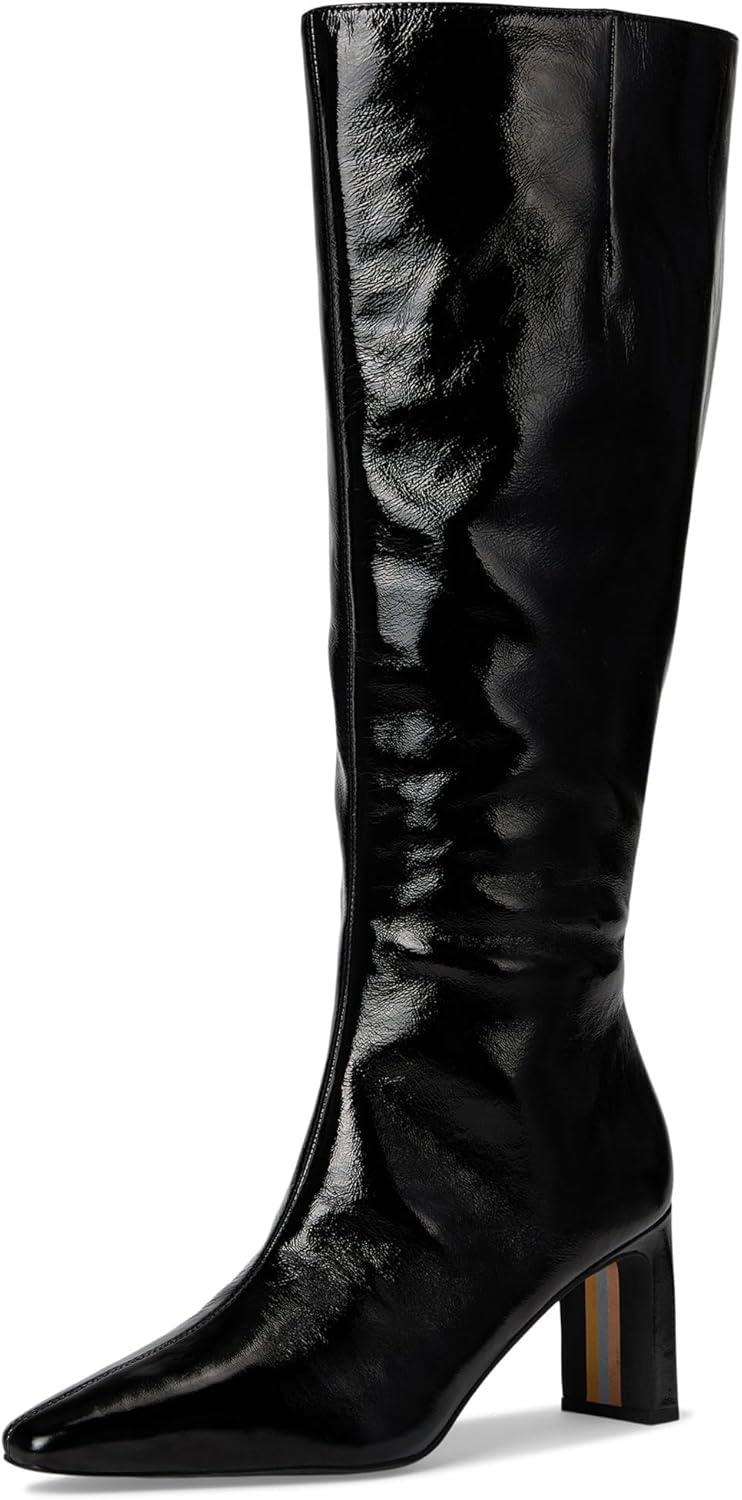 image:imageSam Edelman Womens Sylvia BootsBlack Patent Wide Calf