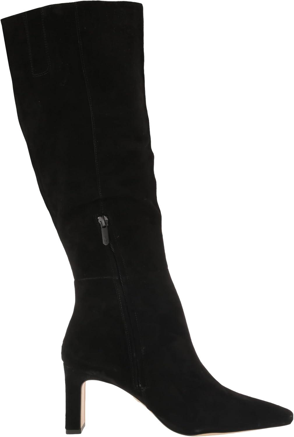 image:imageSam Edelman Womens Sylvia BootsBlack Suede Athletic Calf