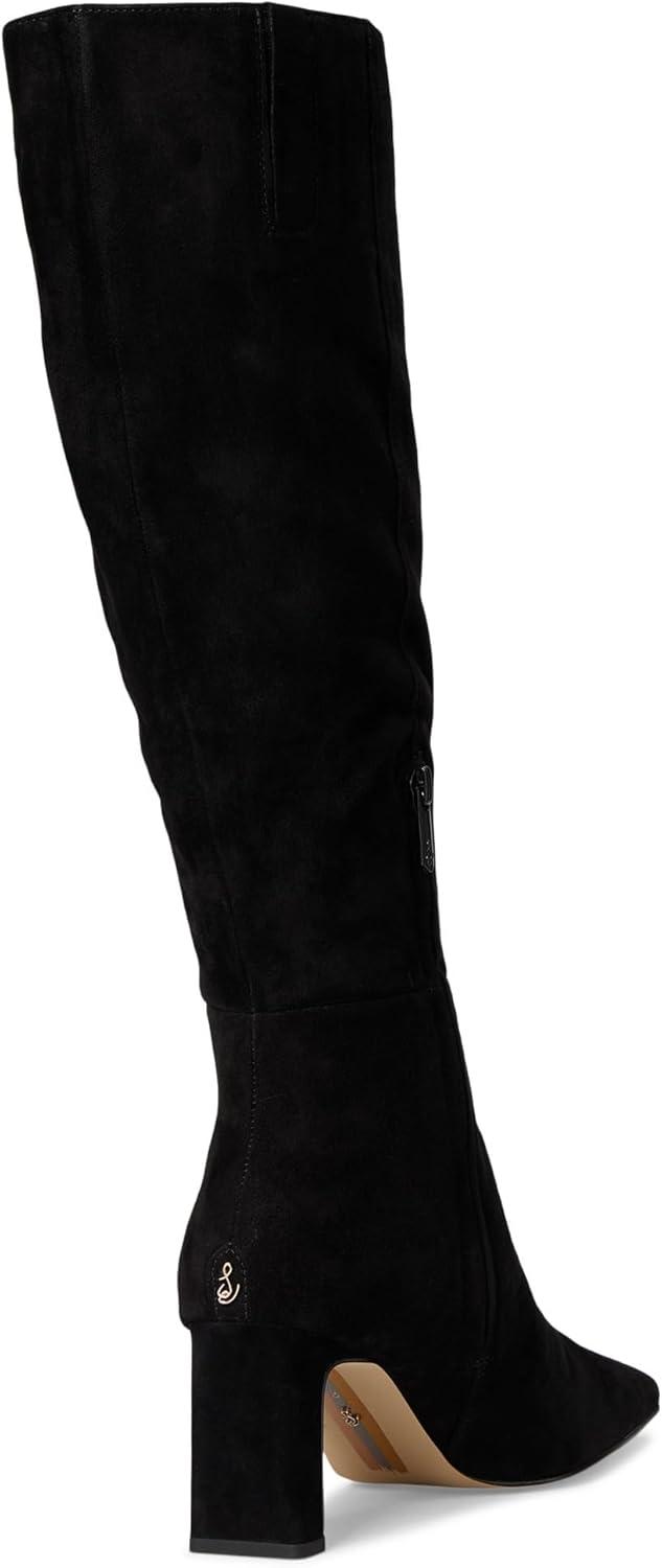 image:imageSam Edelman Womens Sylvia BootsBlack Suede Wide Calf
