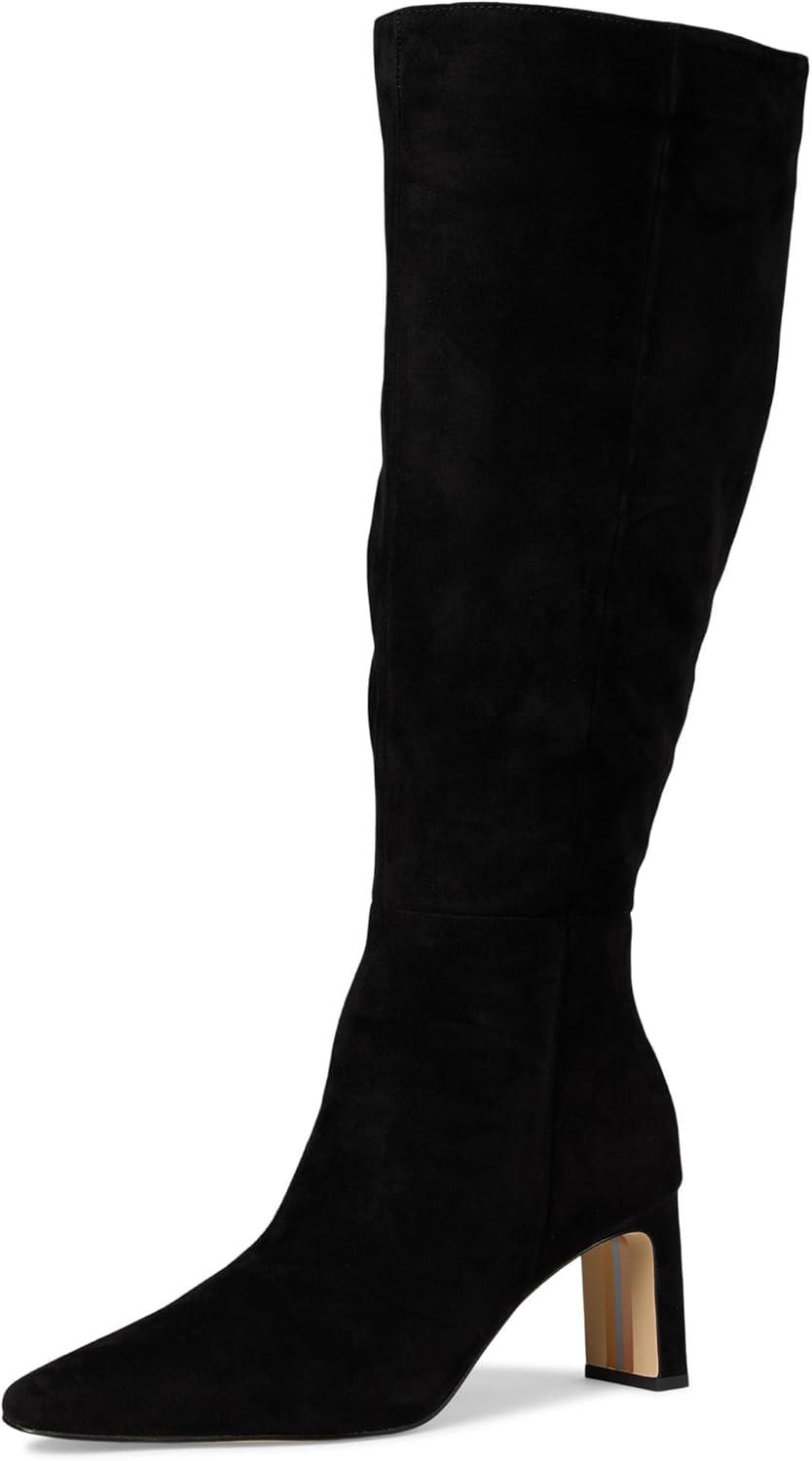 image:imageSam Edelman Womens Sylvia BootsBlack Suede Wide Calf