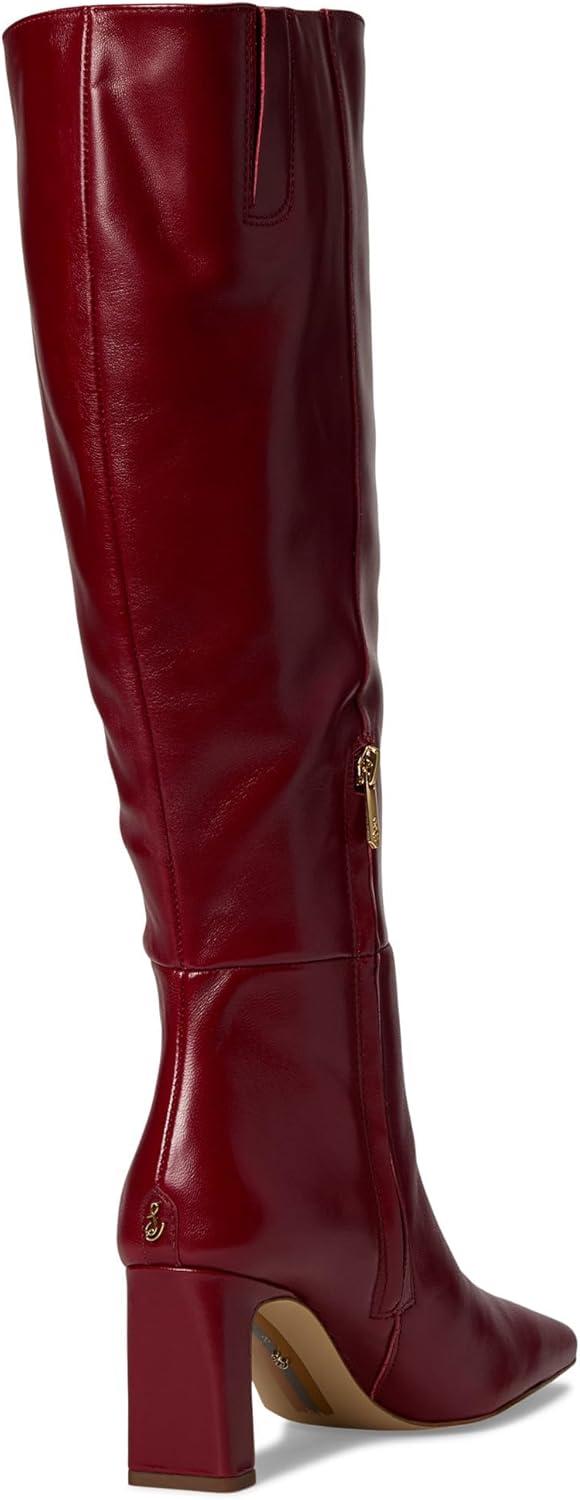 image:imageSam Edelman Womens Sylvia BootsCabernet Red Wide Calf