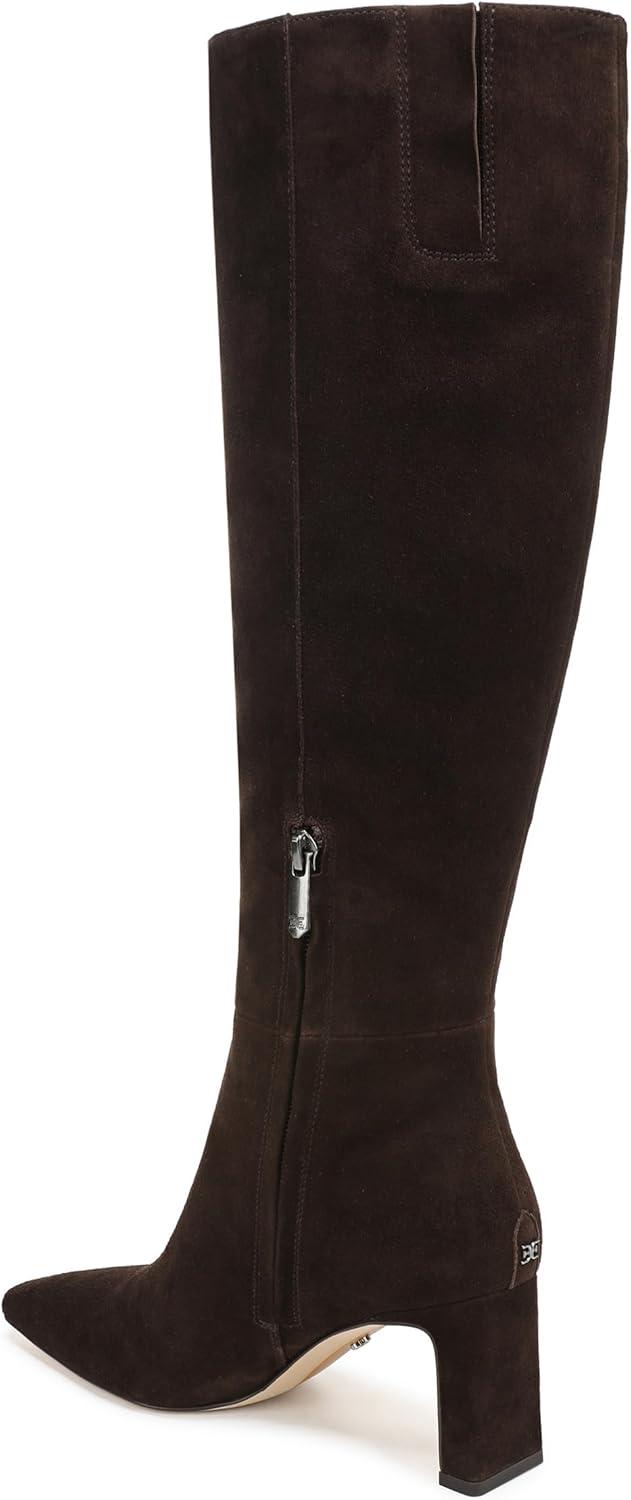 image:imageSam Edelman Womens Sylvia BootsChocolate Brown Extra Wide Calf