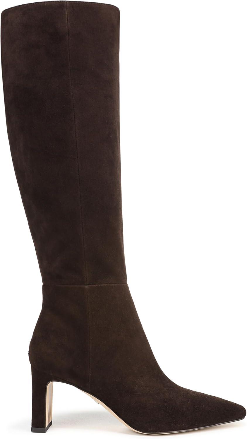 image:imageSam Edelman Womens Sylvia BootsChocolate Brown Extra Wide Calf