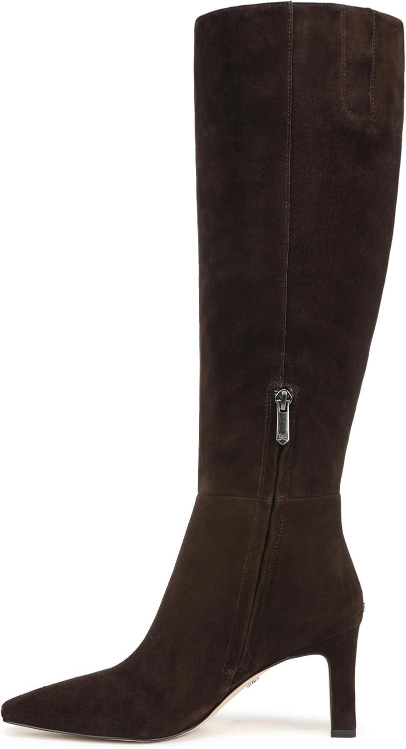 image:imageSam Edelman Womens Sylvia BootsChocolate Brown Extra Wide Calf