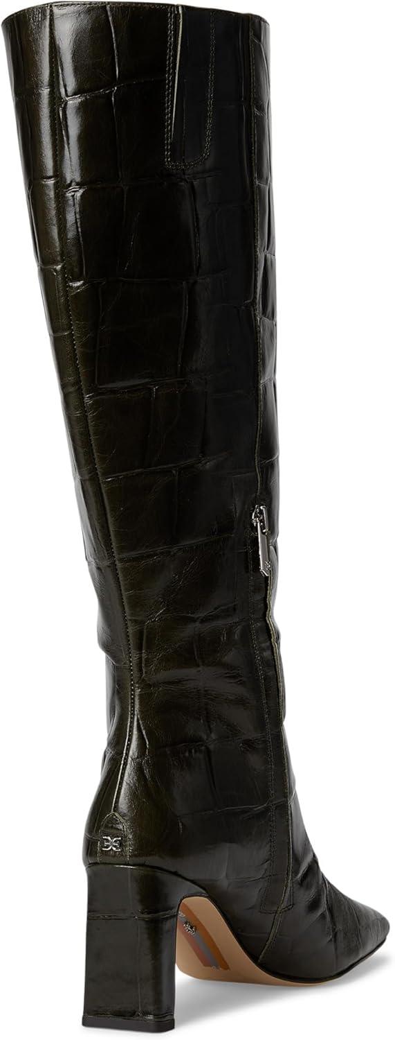 image:imageSam Edelman Womens Sylvia BootsDeep Olive Wide Calf