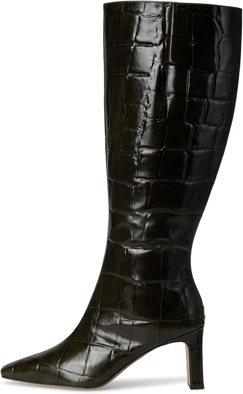 image:imageSam Edelman Womens Sylvia BootsDeep Olive Wide Calf