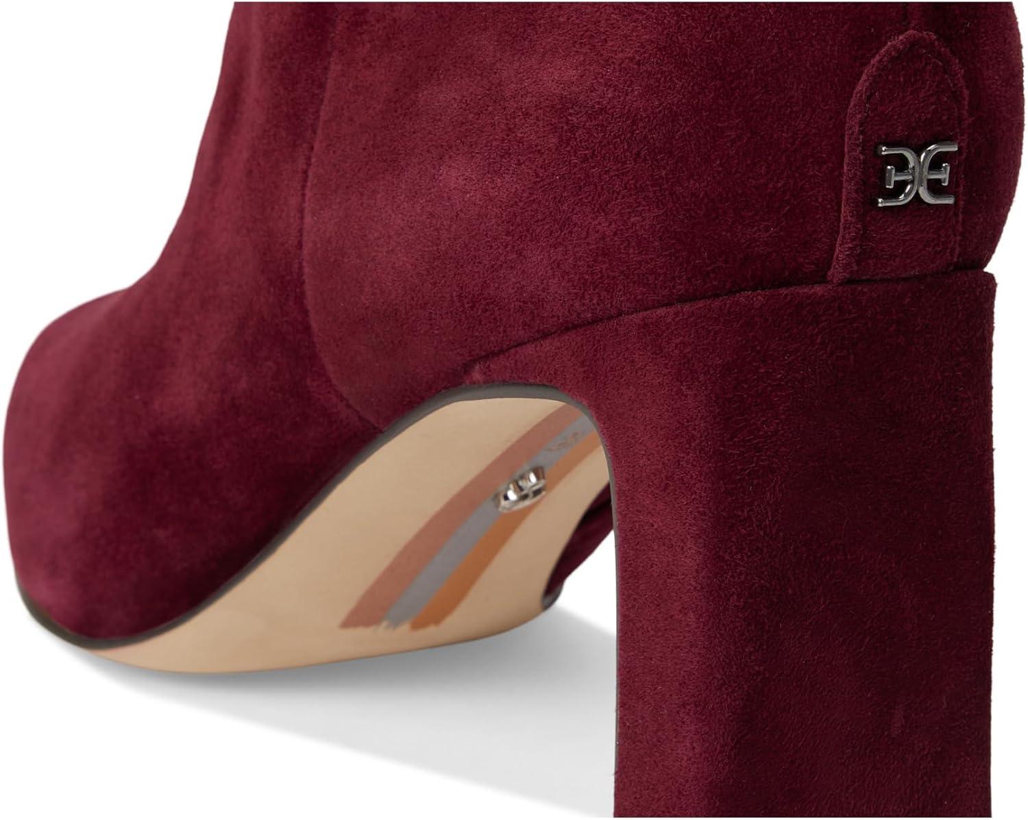 image:imageSam Edelman Womens Sylvia BootsFrench Burgundy Wide Calf