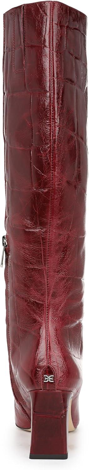 image:imageSam Edelman Womens Sylvia BootsFrench Merlot Wide Calf