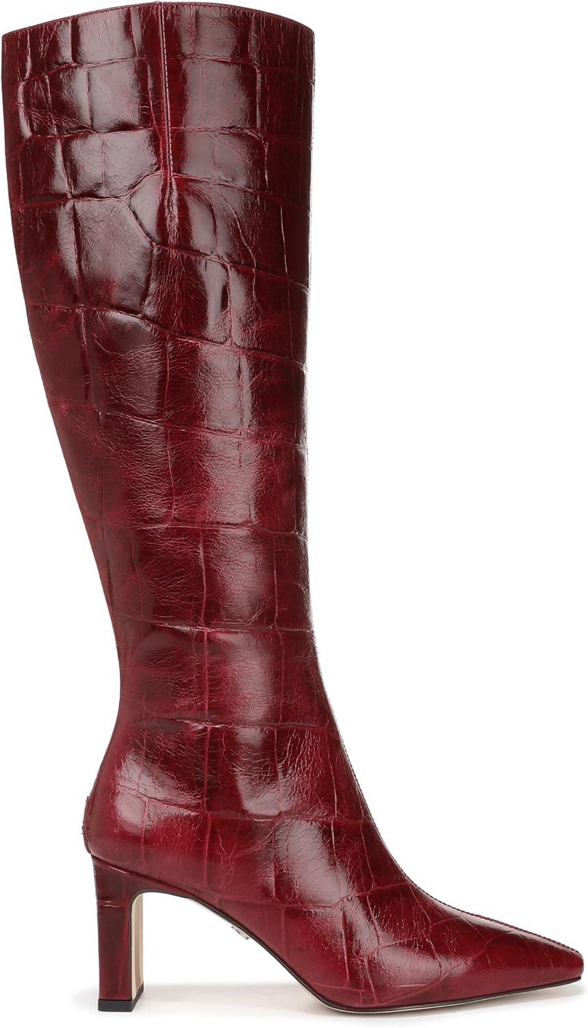 image:imageSam Edelman Womens Sylvia BootsFrench Merlot Wide Calf