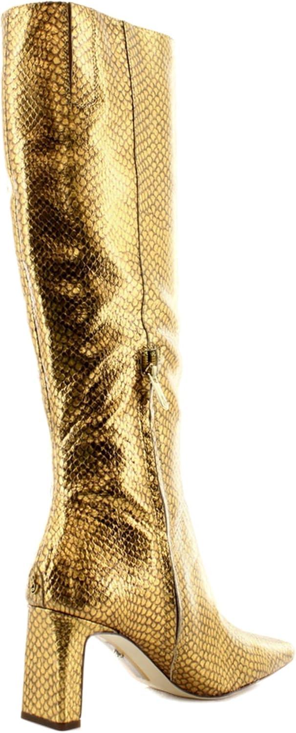 image:imageSam Edelman Womens Sylvia BootsMedallion Gold Snake