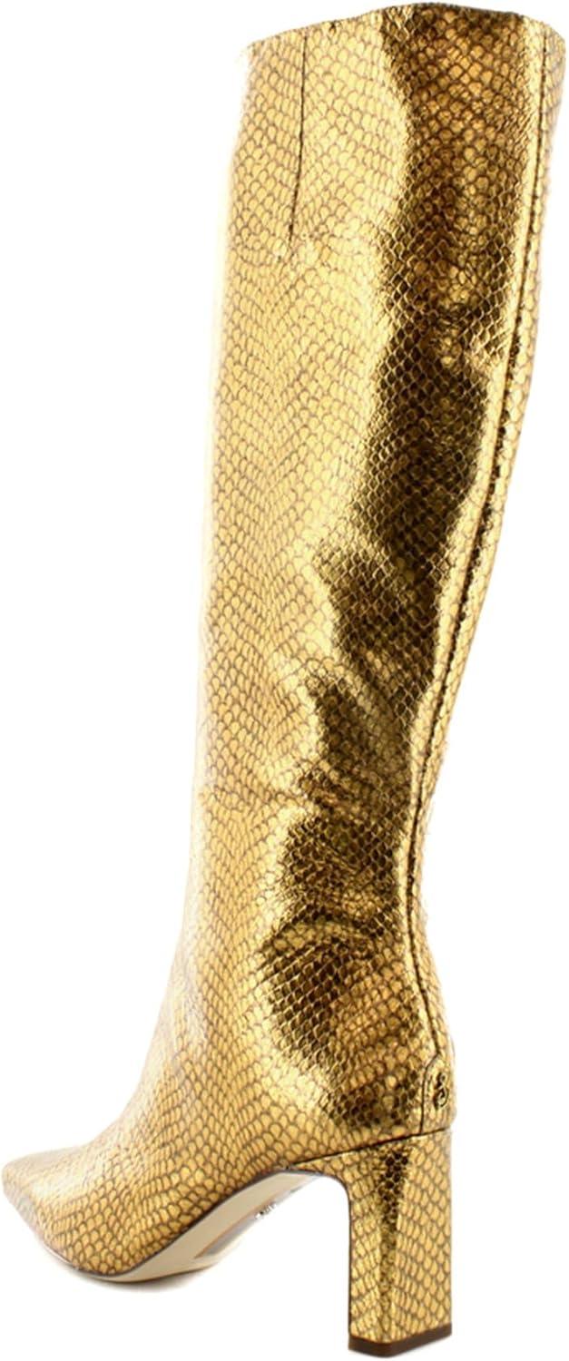 image:imageSam Edelman Womens Sylvia BootsMedallion Gold Snake
