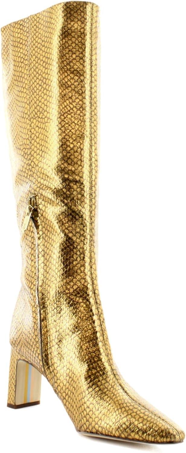 image:imageSam Edelman Womens Sylvia BootsMedallion Gold Snake