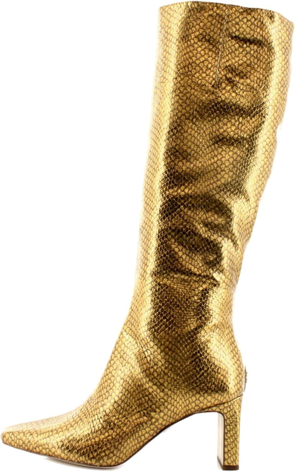 image:imageSam Edelman Womens Sylvia BootsMedallion Gold Snake