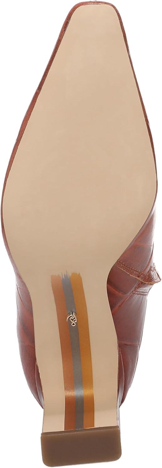 image:imageSam Edelman Womens Sylvia BootsNew Cognac Wide Calf