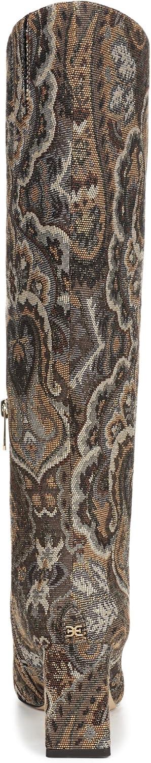 image:imageSam Edelman Womens Sylvia BootsOlive Paisley Multi Wide Calf