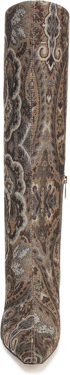image:imageSam Edelman Womens Sylvia BootsOlive Paisley Multi Wide Calf
