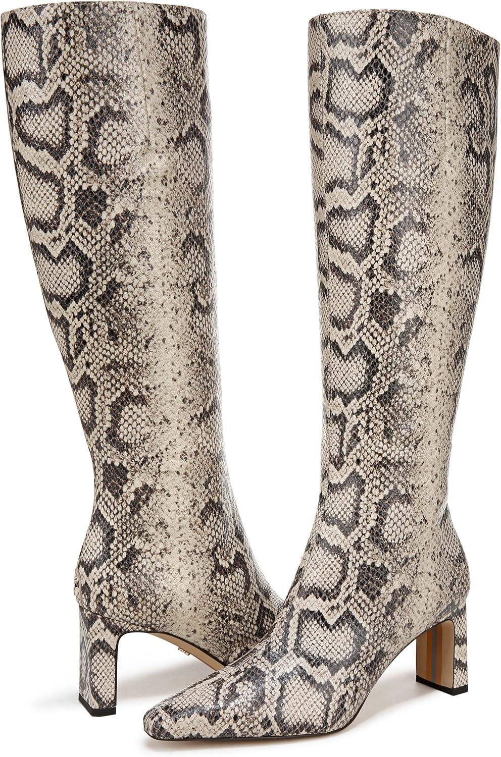 image:imageSam Edelman Womens Sylvia BootsRoccia Python Wide Calf