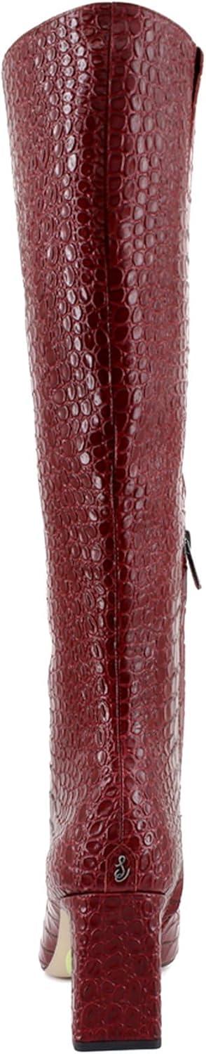 image:imageSam Edelman Womens Sylvia BootsScarlet Cherry Wide Calf