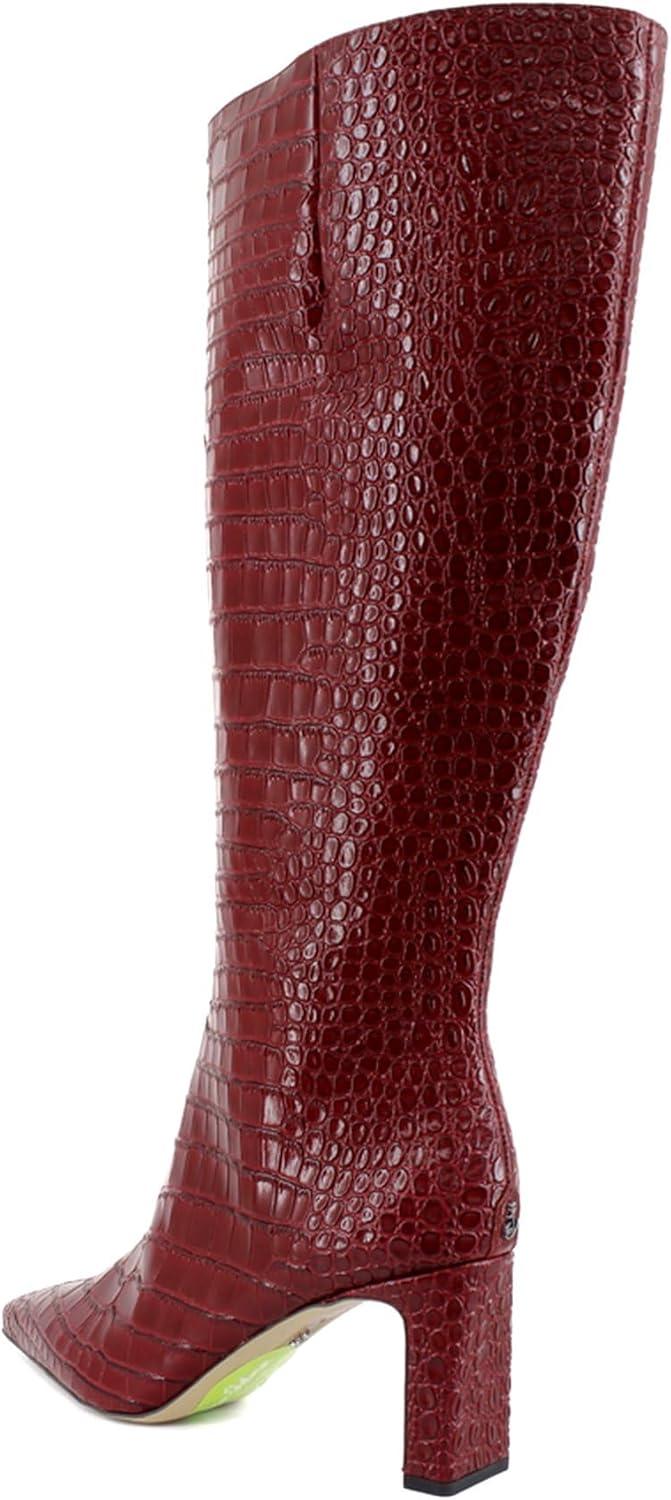 image:imageSam Edelman Womens Sylvia BootsScarlet Cherry Wide Calf