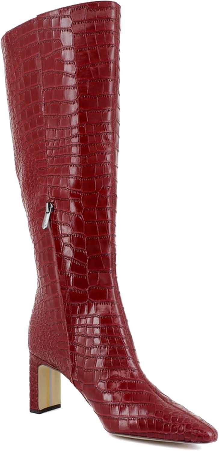image:imageSam Edelman Womens Sylvia BootsScarlet Cherry Wide Calf