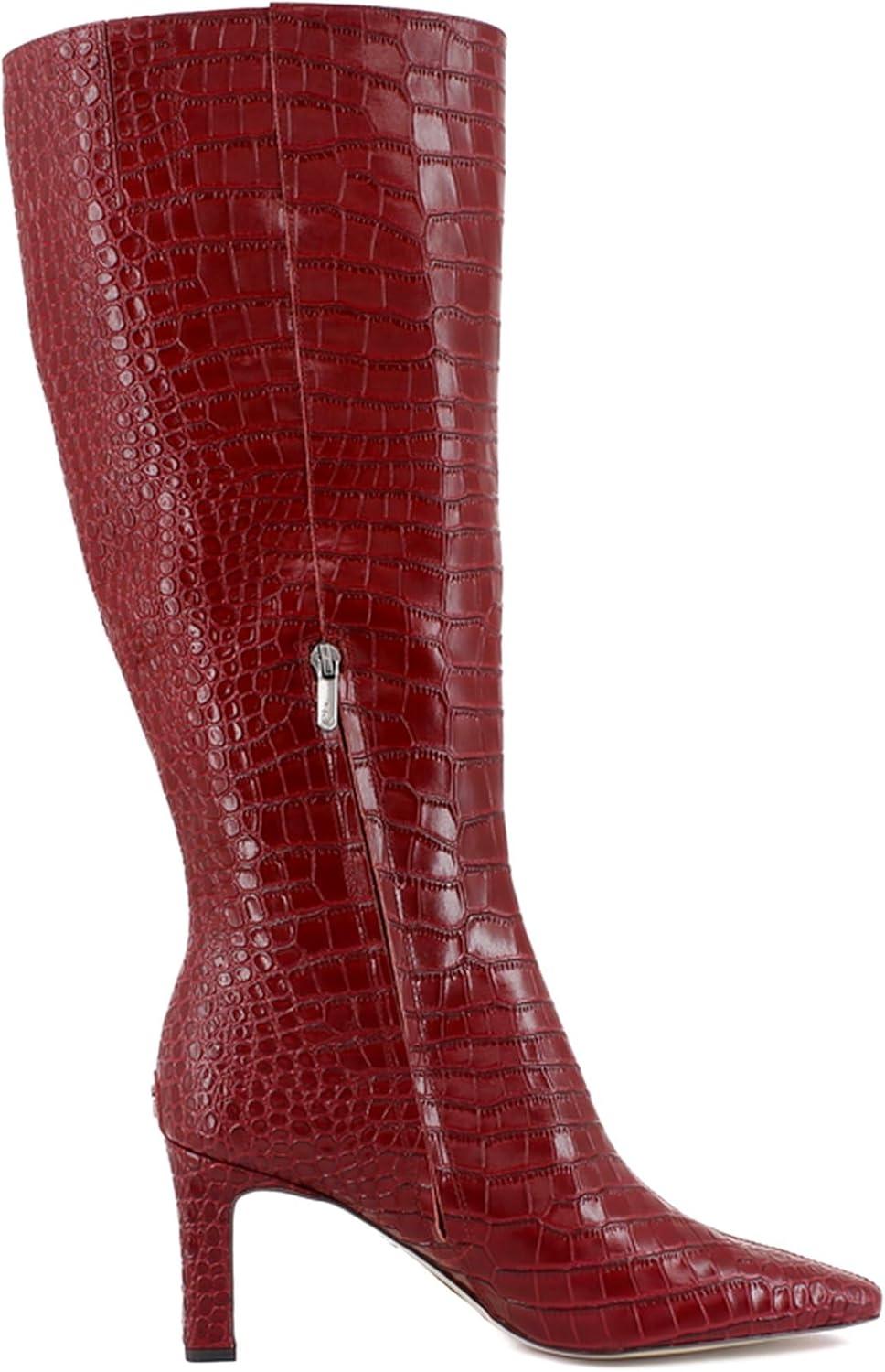image:imageSam Edelman Womens Sylvia BootsScarlet Cherry Wide Calf