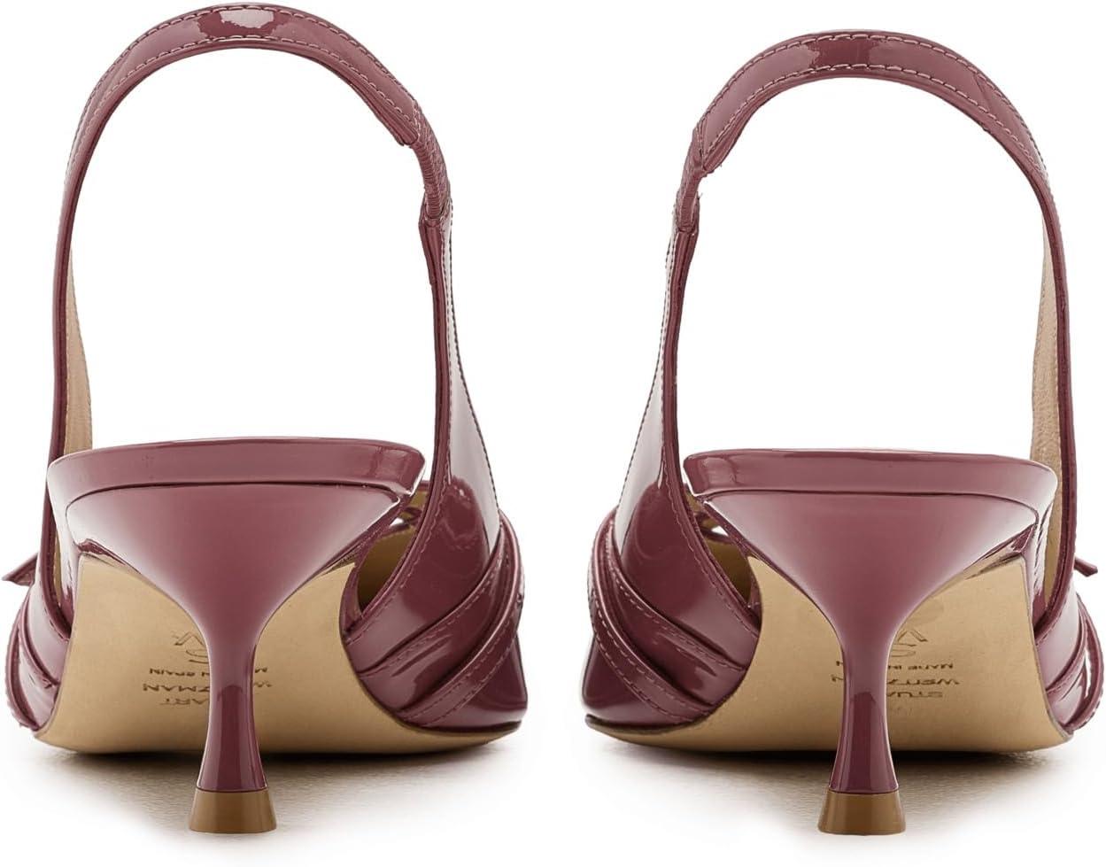 image:imageStuart Weitzman Womens Georgie Slingback 50 PumpDusty Berry