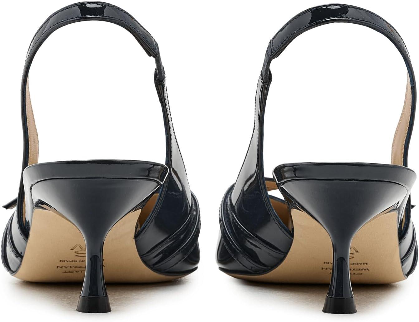 image:imageStuart Weitzman Womens Georgie Slingback 50 PumpNice Blue
