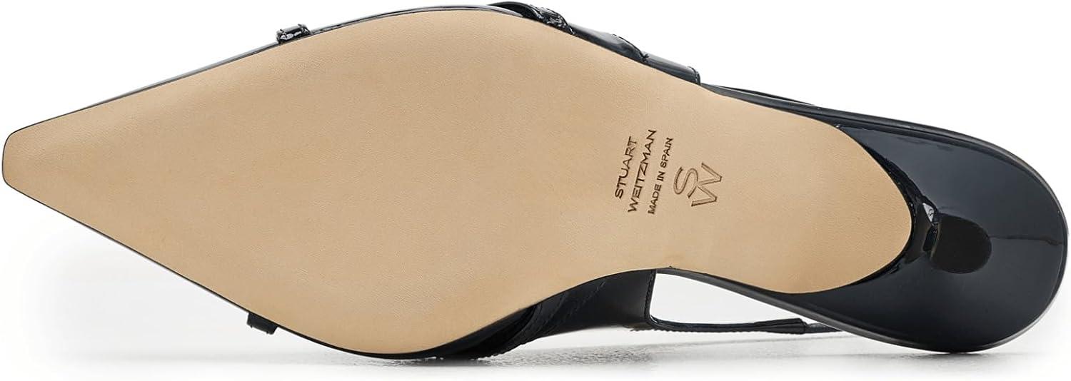 image:imageStuart Weitzman Womens Georgie Slingback 50 PumpNice Blue