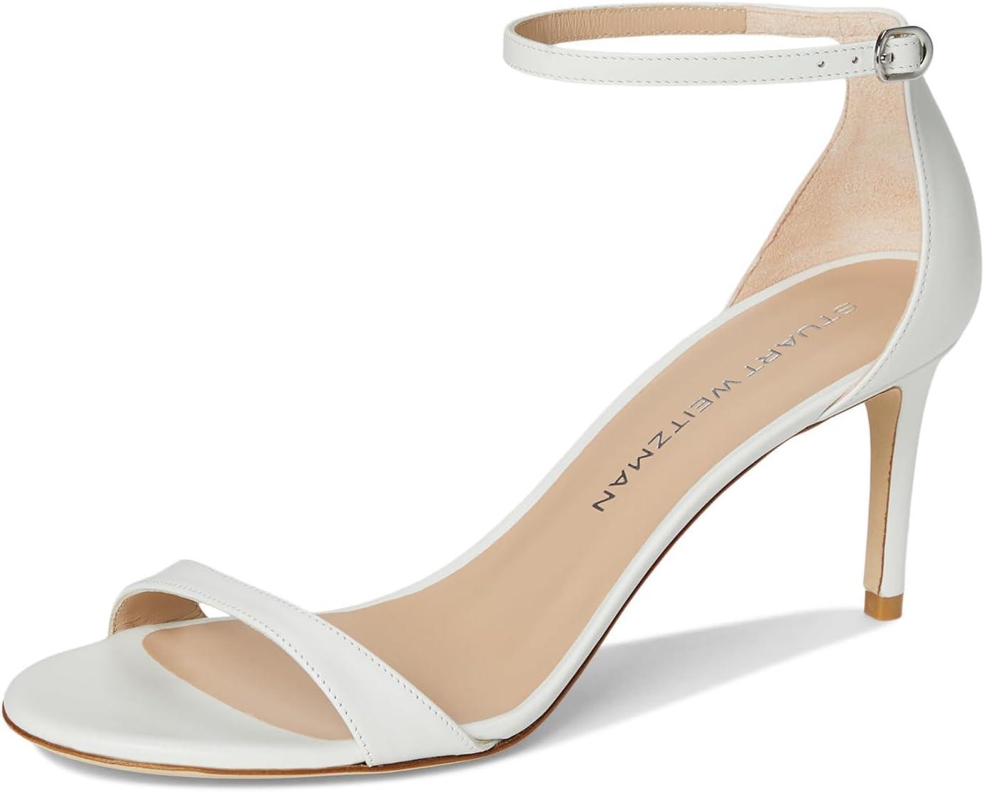 image:imageStuart Weitzman Womens Nudist II Sandal 75White