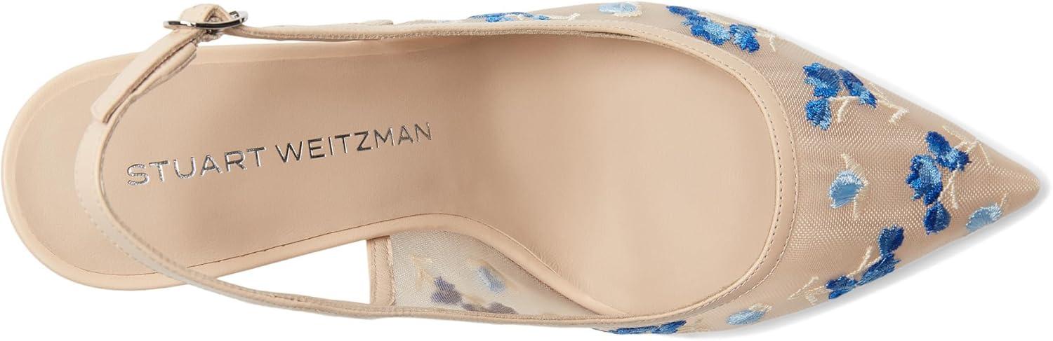 image:imageStuart Weitzman Womens Stuart Power Slingback 75Cielo MultiBarely Beige