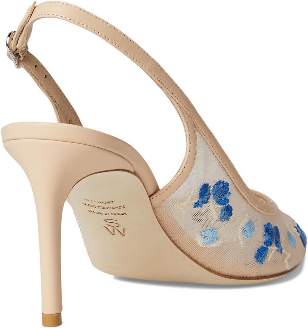 image:imageStuart Weitzman Womens Stuart Power Slingback 75Cielo MultiBarely Beige