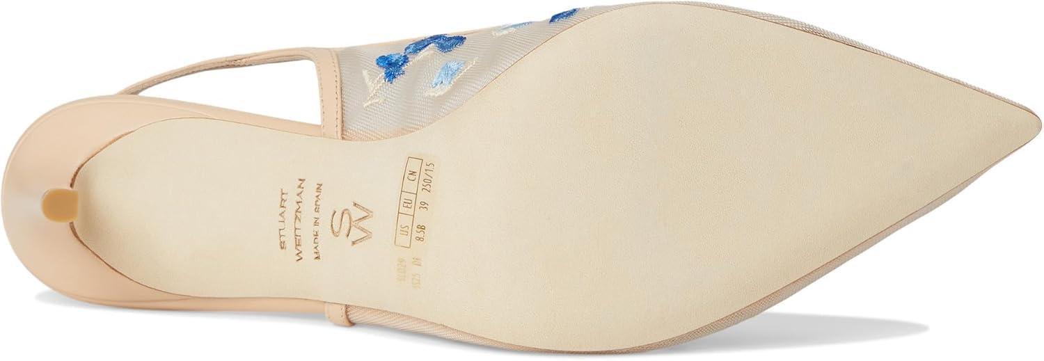 image:imageStuart Weitzman Womens Stuart Power Slingback 75Cielo MultiBarely Beige