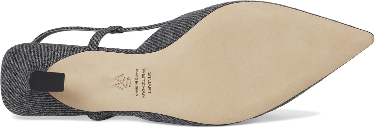 image:imageStuart Weitzman Womens Vinnie Slingback Pumps 50mmBlackWhite