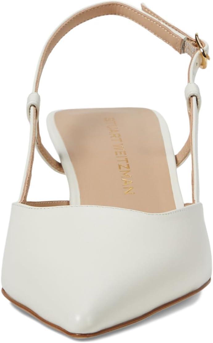 image:imageStuart Weitzman Womens Vinnie Slingback Pumps 50mmCream