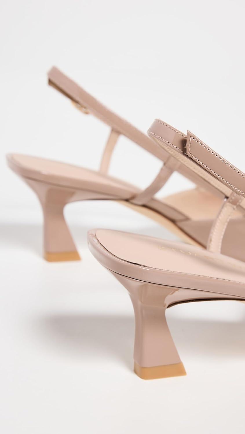 image:imageStuart Weitzman Womens Vinnie Slingback Pumps 50mmFawn