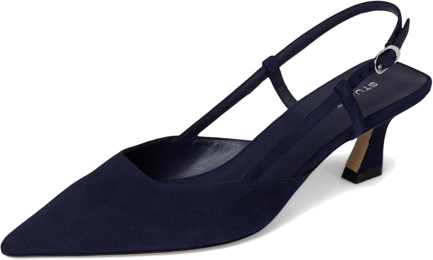 image:imageStuart Weitzman Womens Vinnie Slingback Pumps 50mmNice Blue