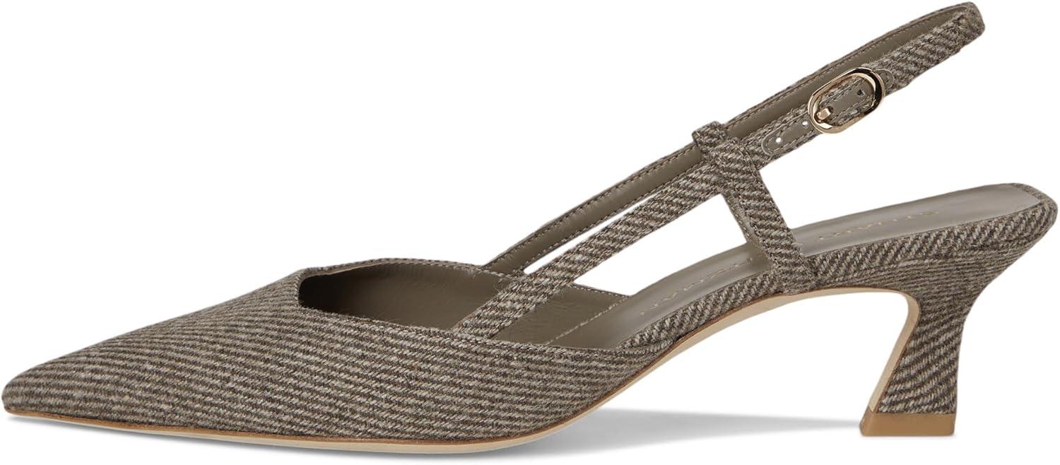 image:imageStuart Weitzman Womens Vinnie Slingback Pumps 50mmTaupe