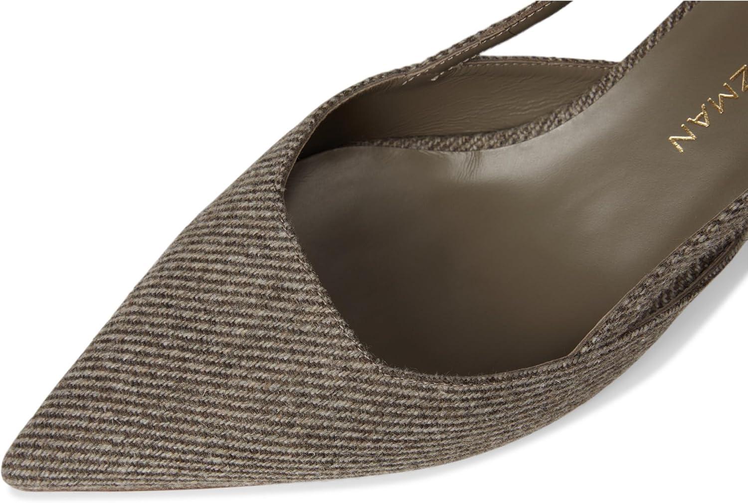 image:imageStuart Weitzman Womens Vinnie Slingback Pumps 50mmTaupe