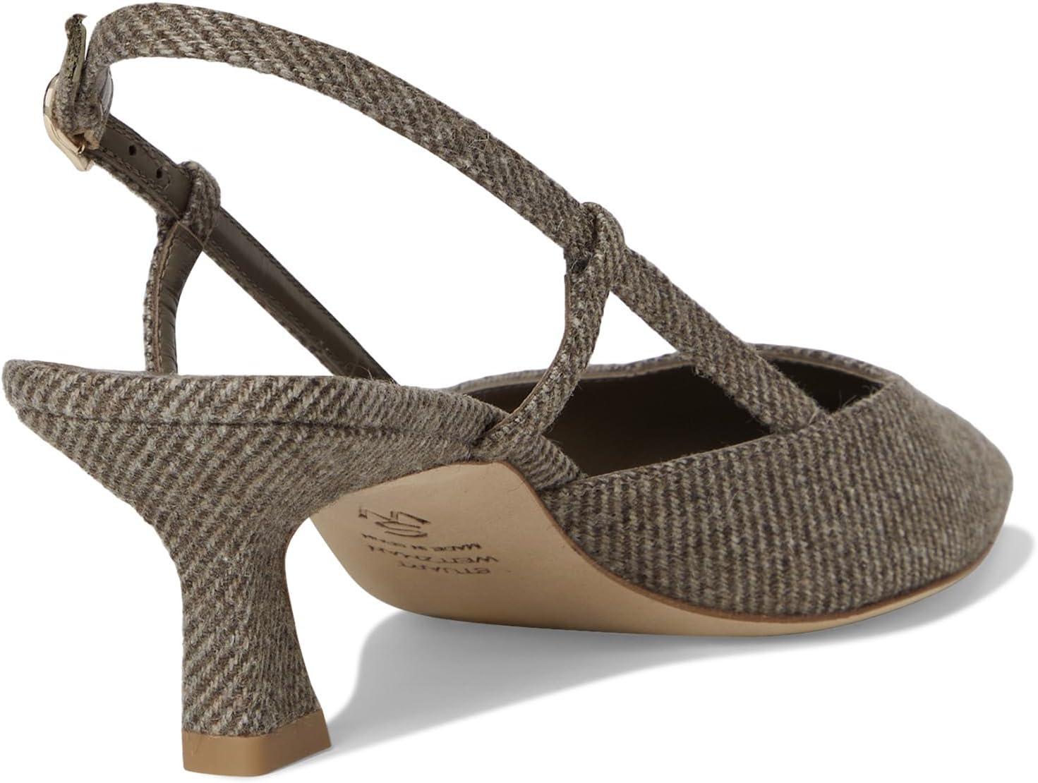 image:imageStuart Weitzman Womens Vinnie Slingback Pumps 50mmTaupe