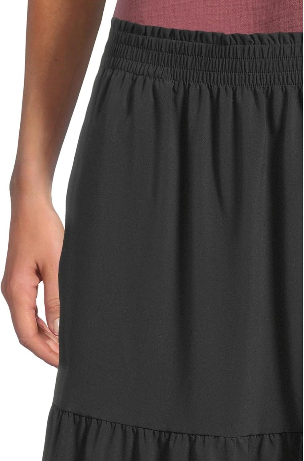 image:imageToadampCo Womens Sunkissed Tiered Midi SkirtBlack