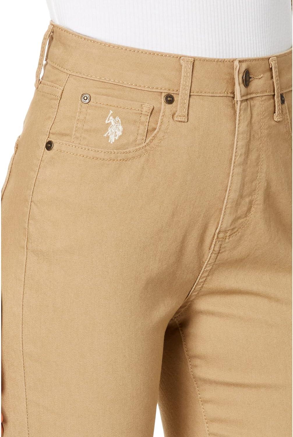 image:imageUS POLO ASSN USPA HighRise Super Skinny Jeans in Khaki Khaki 9 29