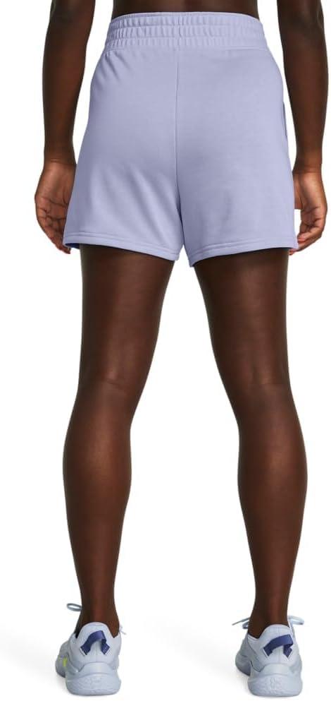 image:imageUnder Armour Womens Rival Terry Shorts539 Celeste White