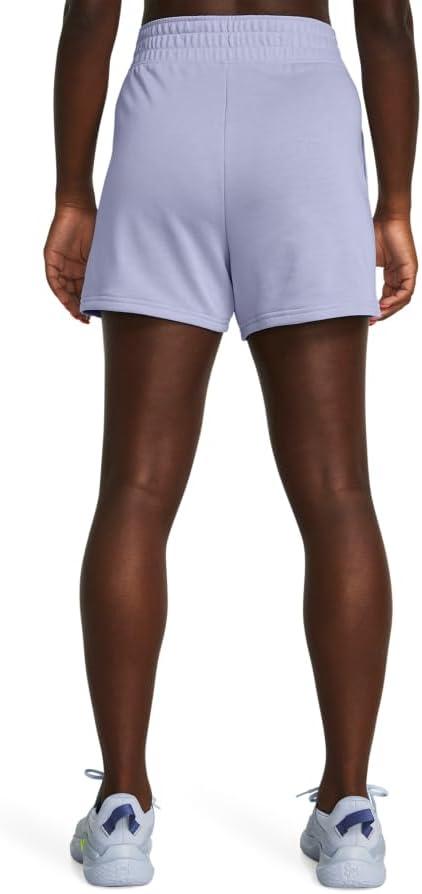 image:imageUnder Armour Womens Rival Terry Shorts539 Celeste White