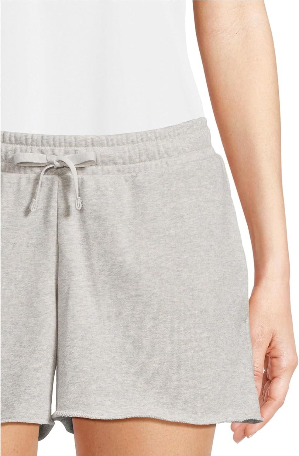 image:imageUnder Armour Womens Rival Terry ShortsMod Gray Light HeatherWhite