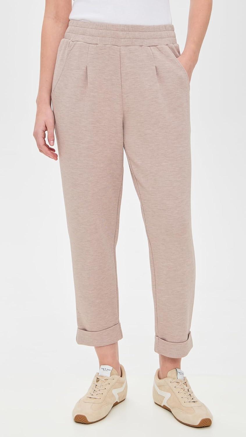 image:imageVarley Womens The Rolled Cuff Pants 25Taupe Marl