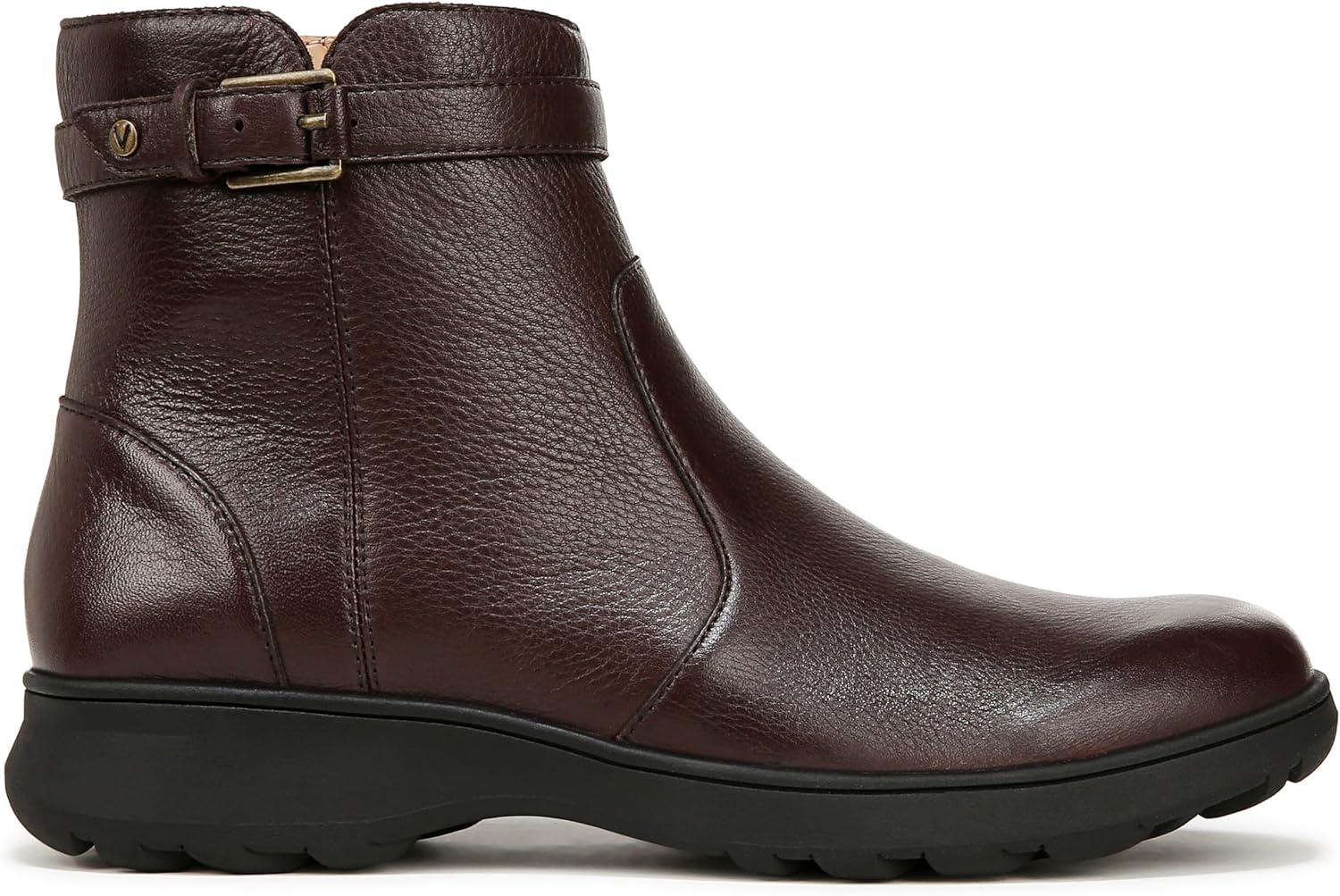 image:imageVionic womens Redding BootiesChocolate Ganache Leather
